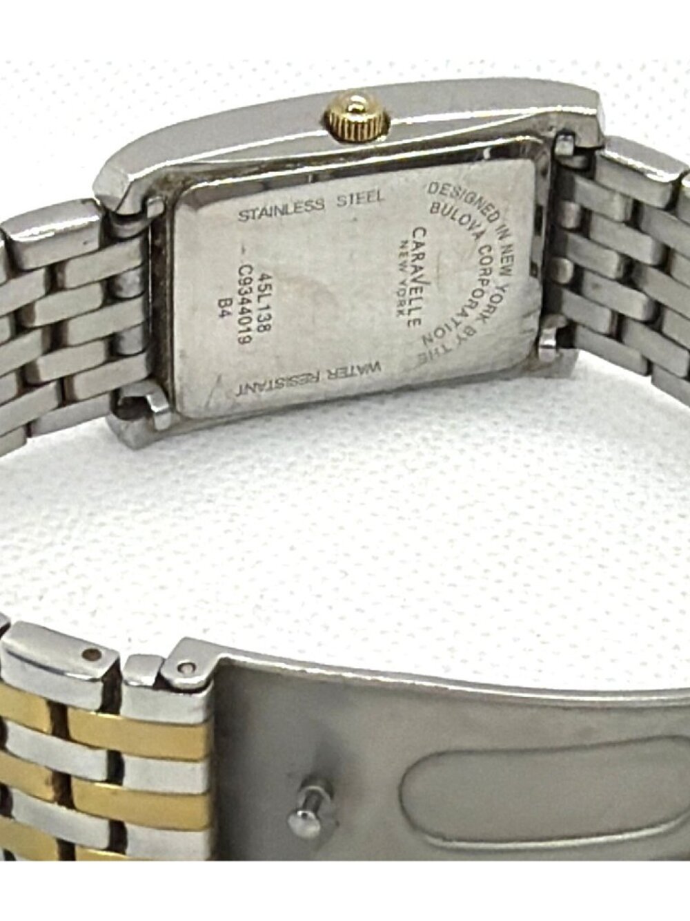 Caravelle New York Ladies Watch Box Tags Extra Links Parts Repair Non-Working - Picture 7 of 16
